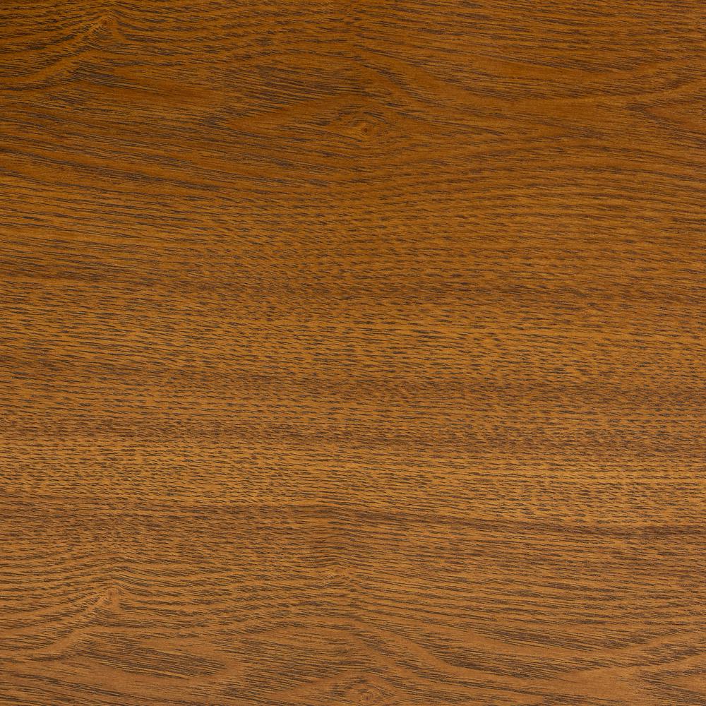 Mariela Natural Brown and Black Low Profile Coffee Table with Basket. Picture 15