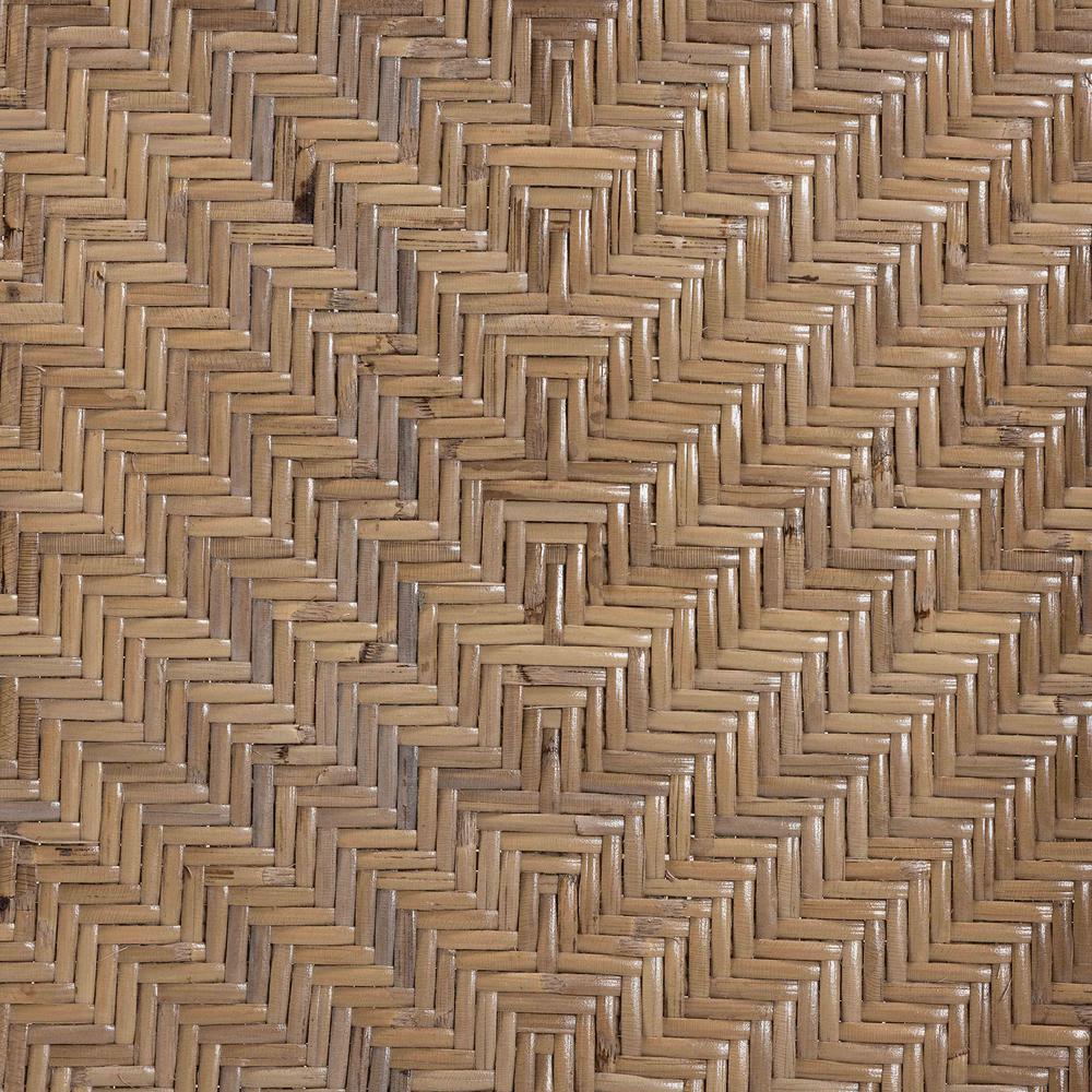 bali & pari Kyoto Modern Bohemian Natural Brown Rattan Dining Chair. Picture 17