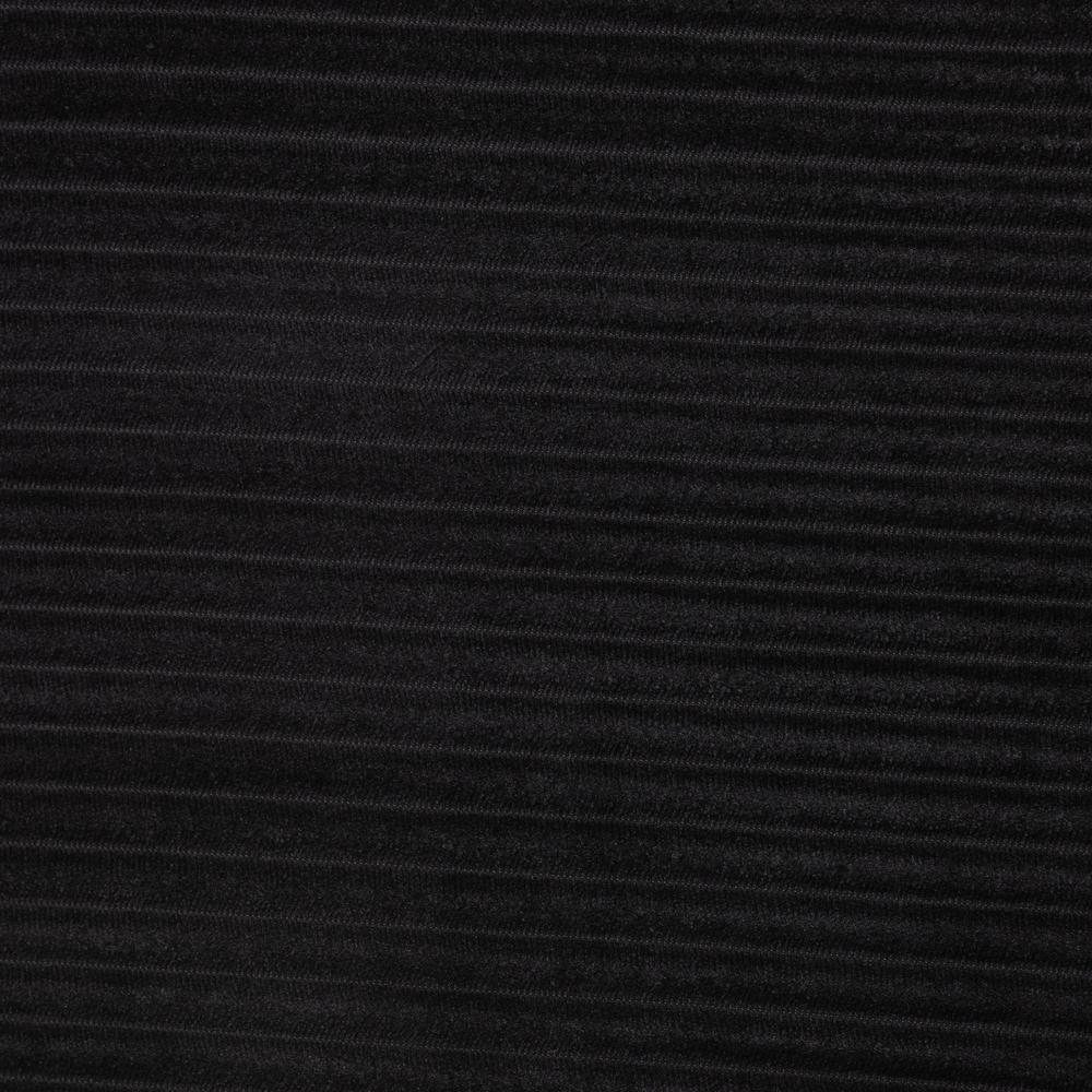 Black Velvet and Gold Metal Queen Size Panel Bed. Picture 15