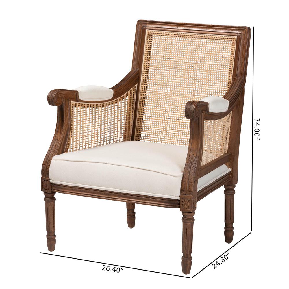 Walnut Brown Finished Wood Accent Chair. Picture 20