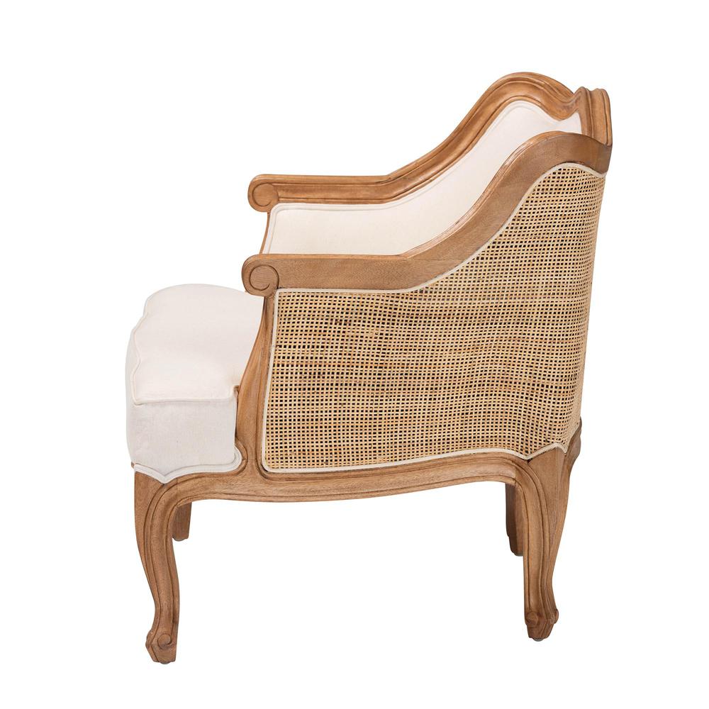 Honey Oak Finished Wood Low Seat Accent Chair. Picture 13