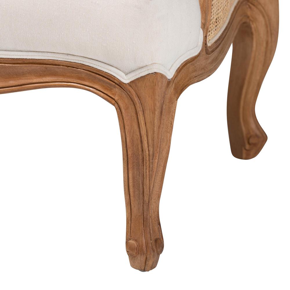 Honey Oak Finished Wood Low Seat Accent Chair. Picture 16