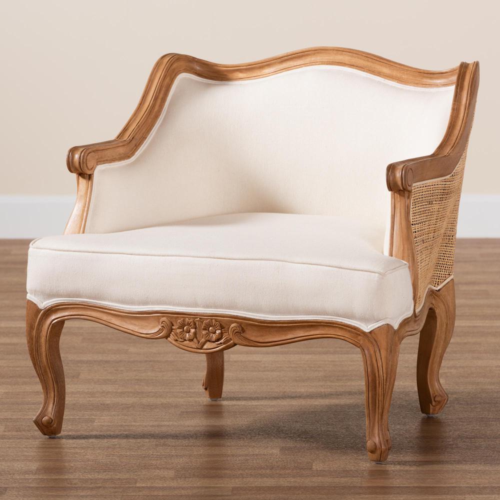 Honey Oak Finished Wood Low Seat Accent Chair. Picture 19