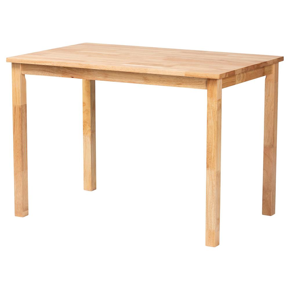 Denver Modern Bohemian Natural Seagrass and Acacia Wood 3-Piece Dining Nook Set. Picture 15