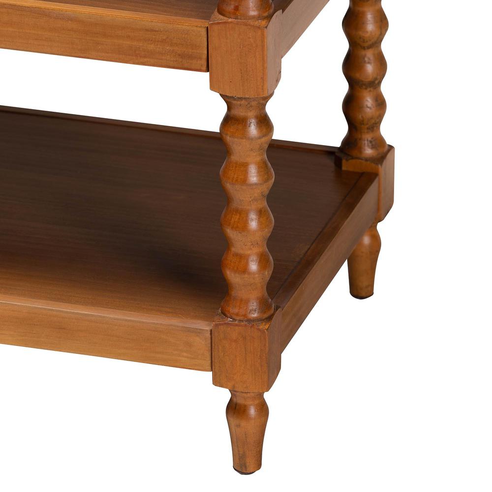 Baxton Studio Imogene Retro-Modern Walnut Brown Finished Wood End Table. Picture 6
