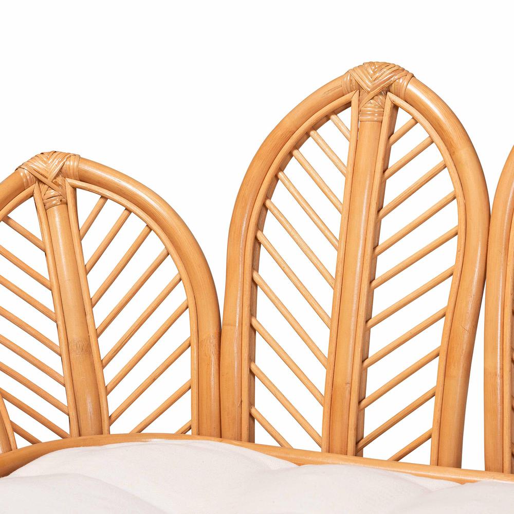 Loften Bohemian Light Honey Rattan Daybed. Picture 15