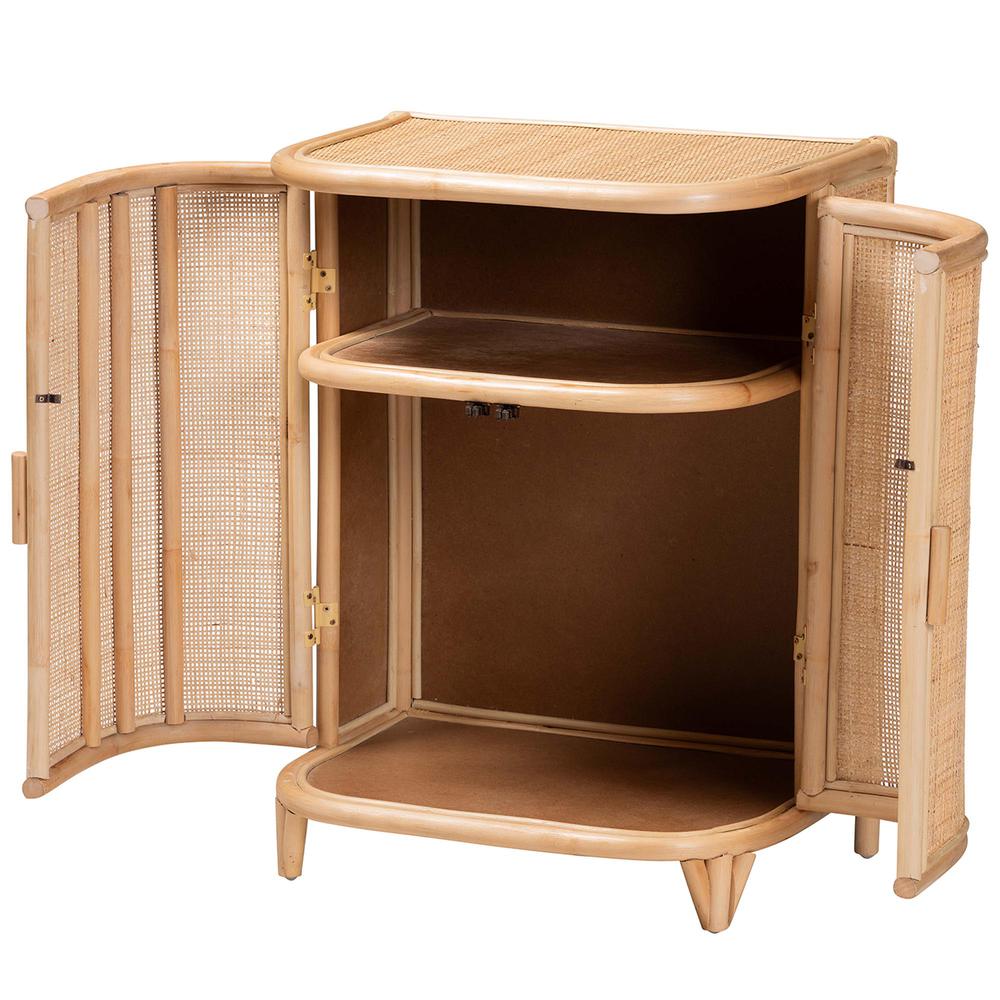 Yanka Bohemian Natural Rattan Storage Cabinet. Picture 12