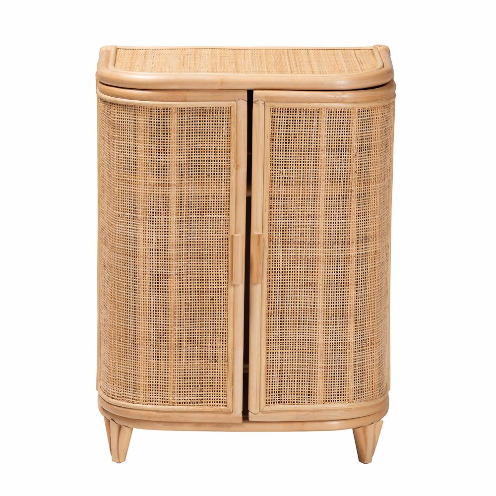 Yanka Bohemian Natural Rattan Storage Cabinet. Picture 13