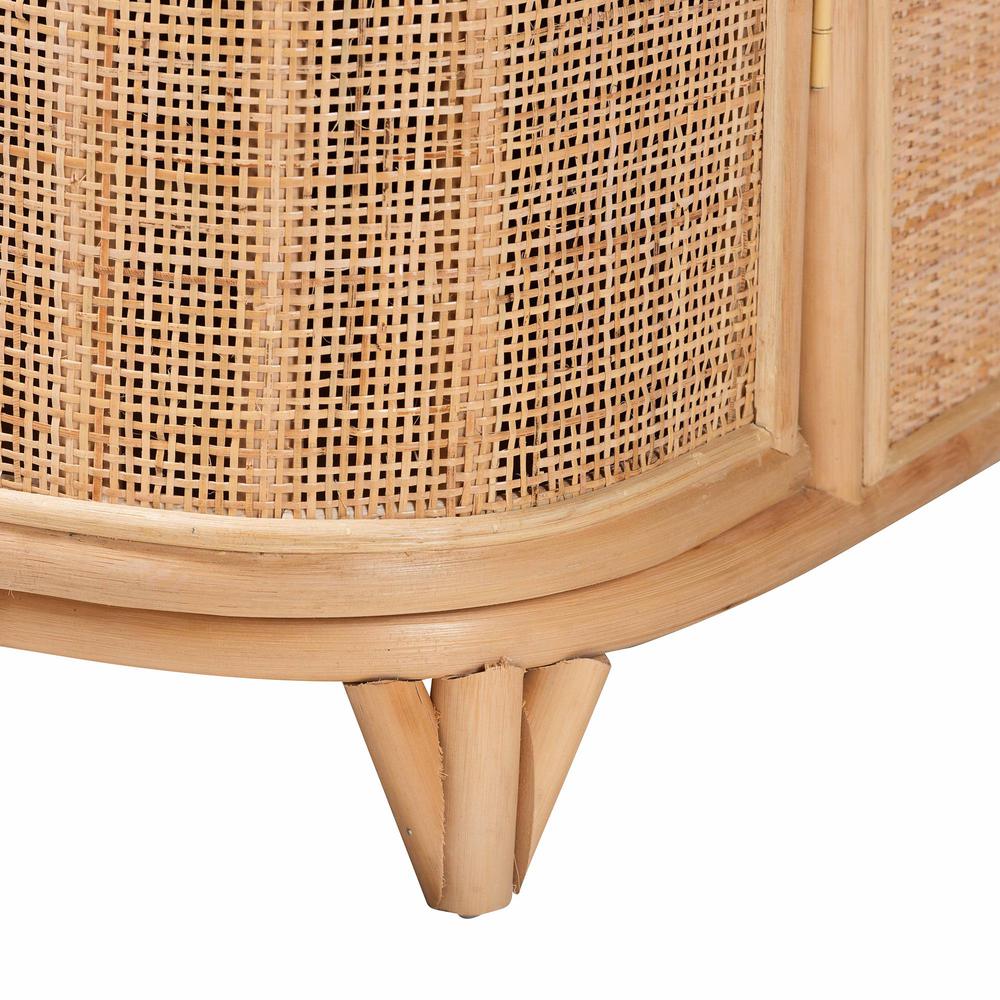 Yanka Bohemian Natural Rattan Storage Cabinet. Picture 16