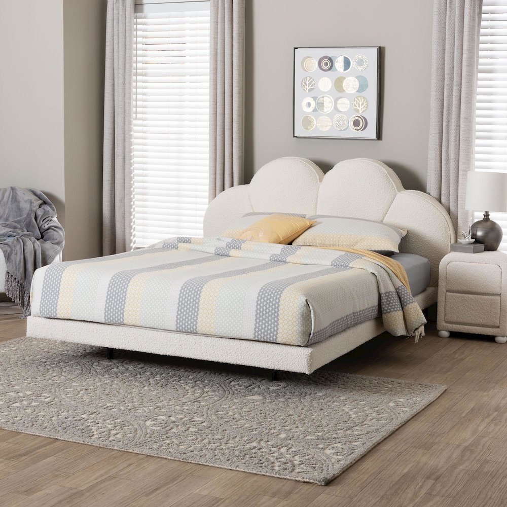 Baxton Studio Barrera Floating Platform Bed. Picture 6