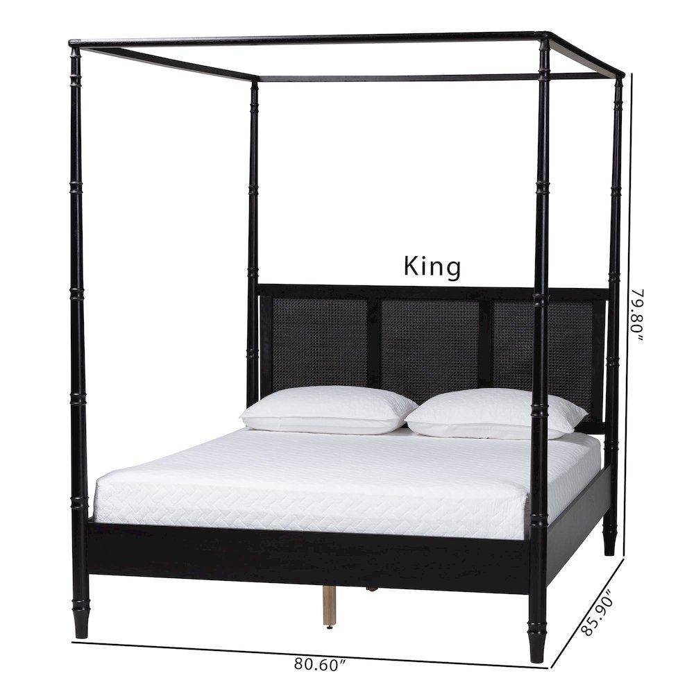 Marisela Canopy Bed. Picture 9