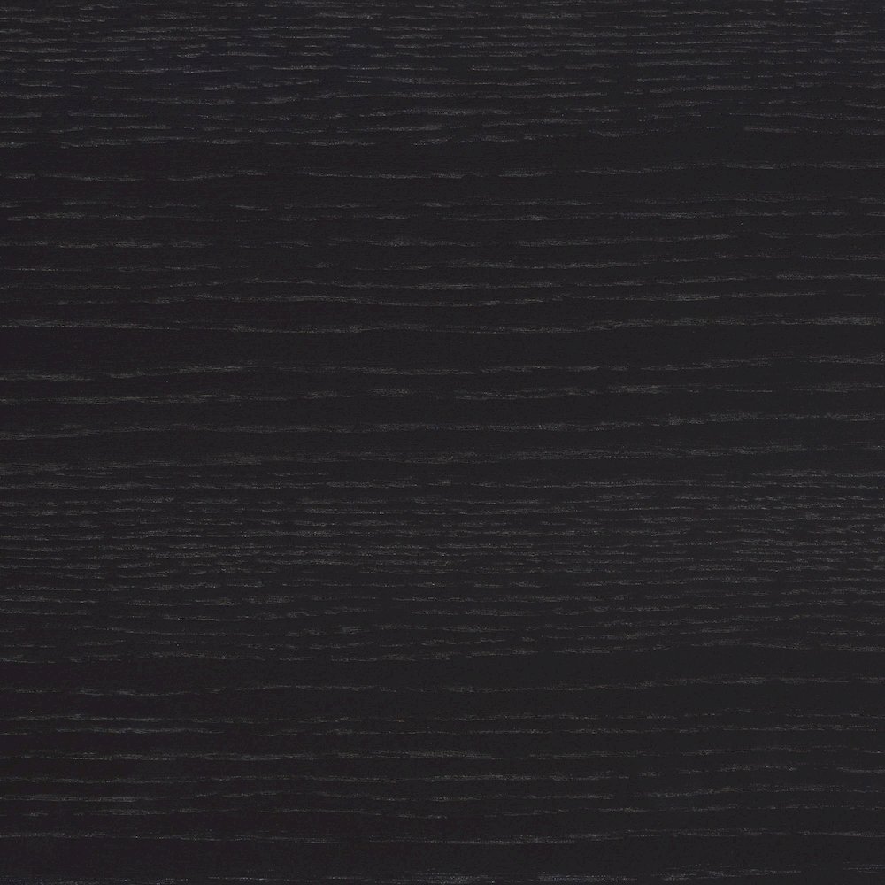 Four-Poster Platform Bed - Sculpted Post Bed Frame, Black, King. Picture 6