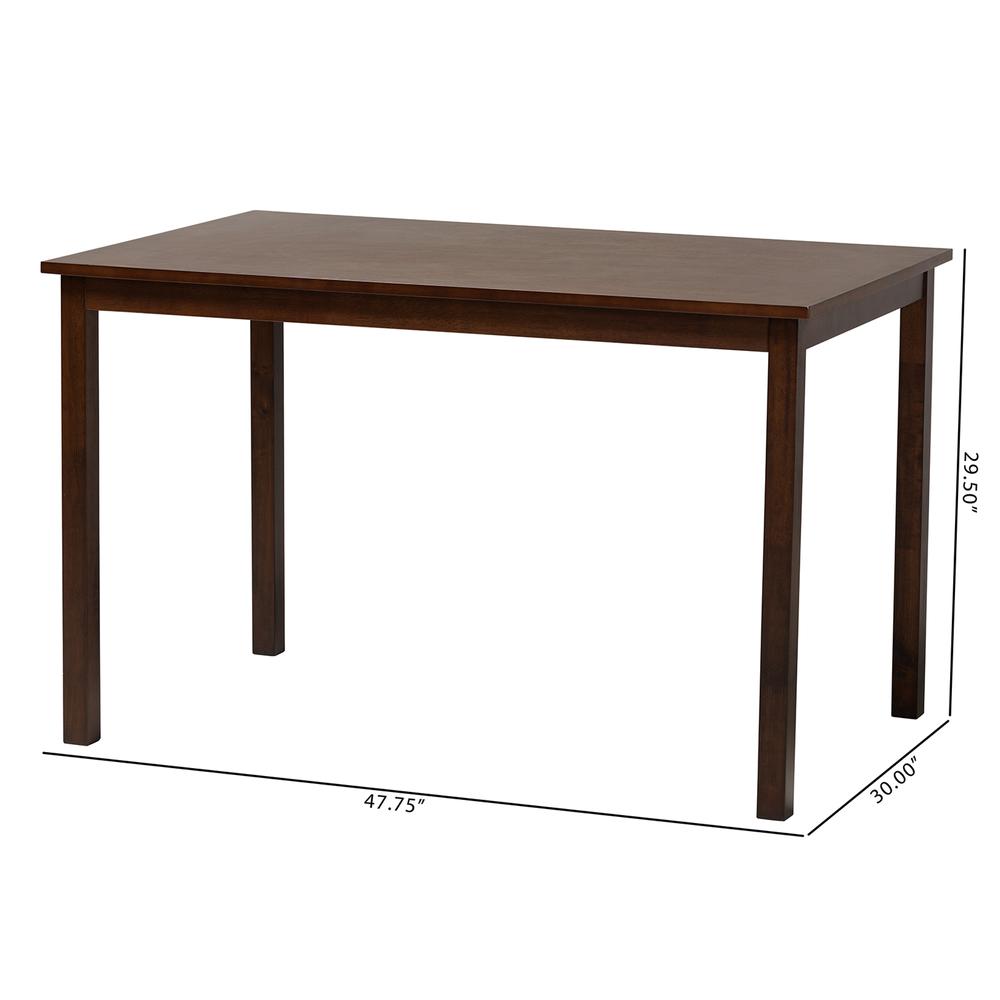 Baxton Studio Andrew Modern Dining Table. Picture 18