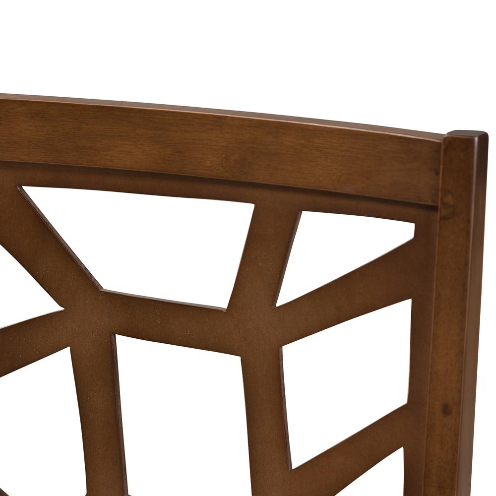 Walnut Brown Finished Dining Chair (Set of 2). Picture 11