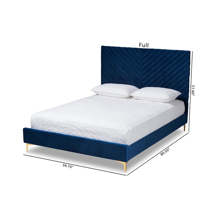 Gold Metal King Size Platform Bed. Picture 9