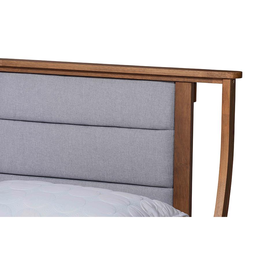 Baxton Studio Regis King Platform Bed. Picture 5