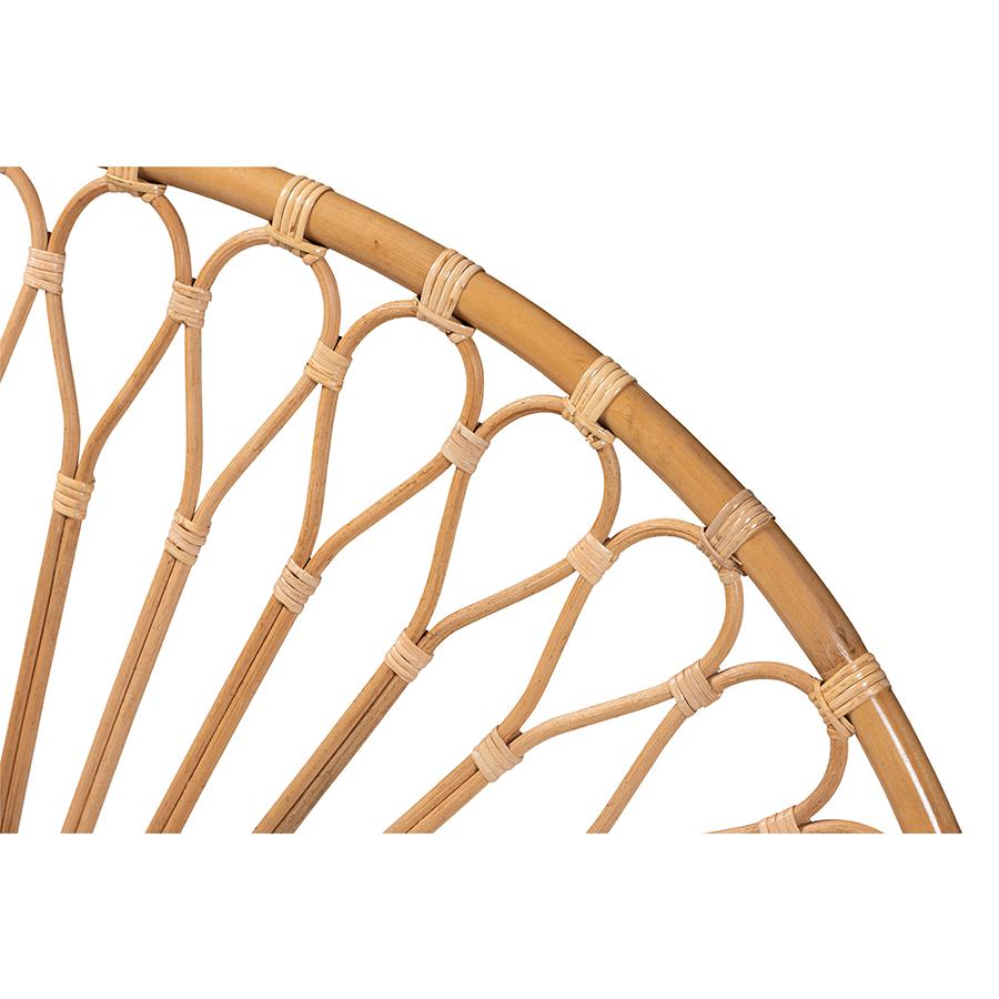 Bohemian Natural Rattan Queen Size Standalone Headboard. Picture 3