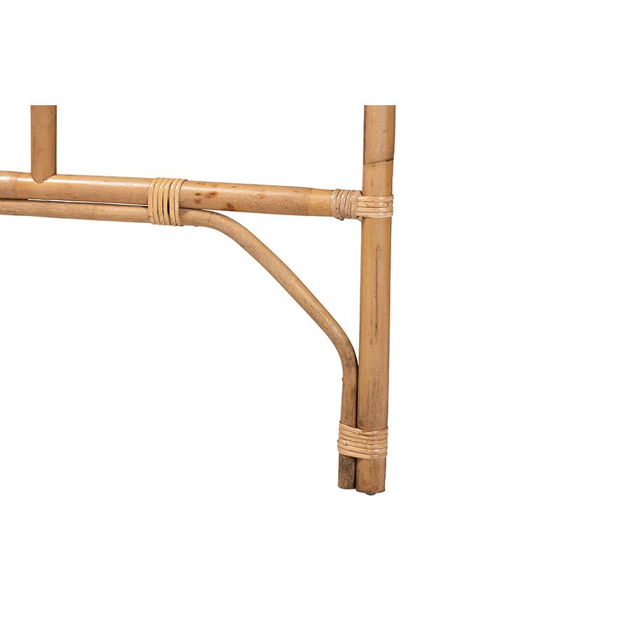 Bohemian Natural Rattan Queen Size Standalone Headboard. Picture 4