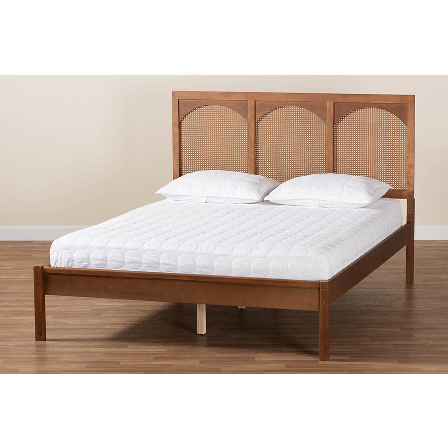 Rattan King Size Platform Bed. Picture 8