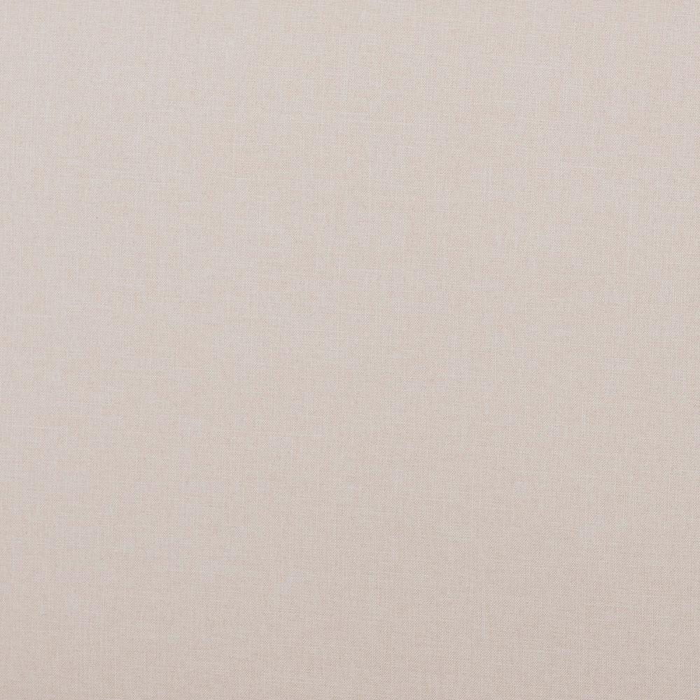 Beige Fabric Upholstered and Walnut Brown Finished Wood Queen Size Platform Bed. Picture 17