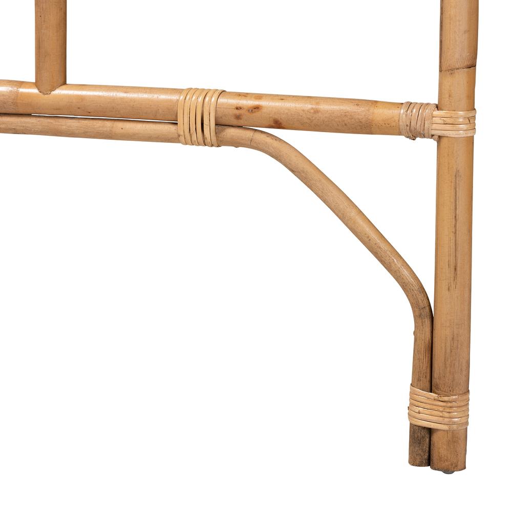 Bohemian Natural Rattan Queen Size Standalone Headboard. Picture 13