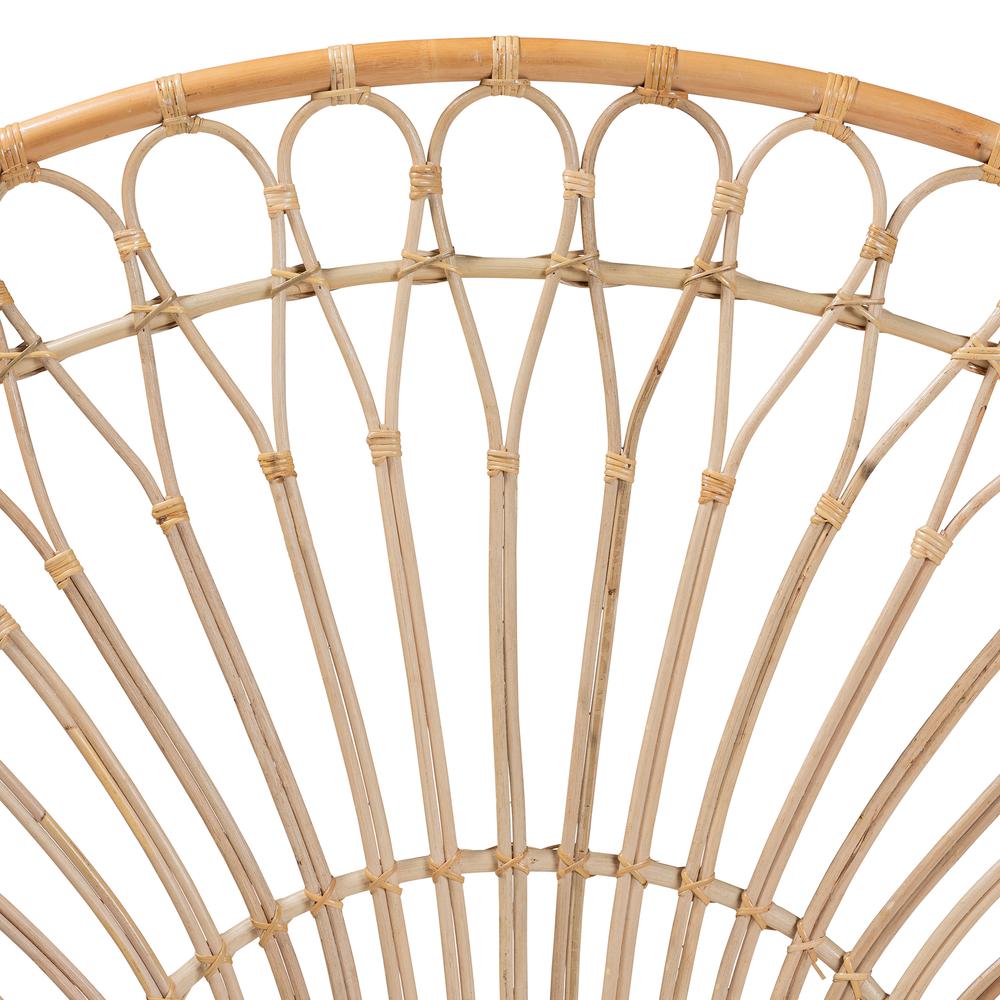 Bohemian Natural Brown Rattan King Size Standalone Headboard. Picture 10