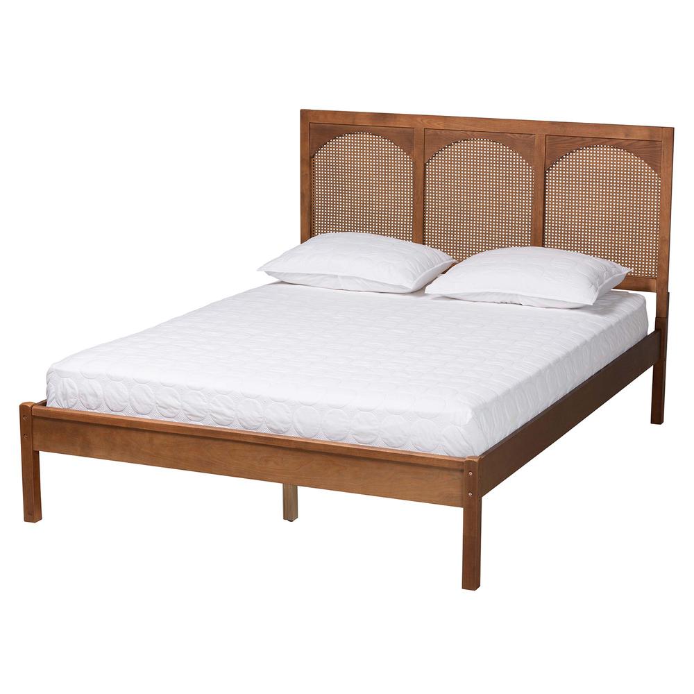 Rattan King Size Platform Bed. Picture 11