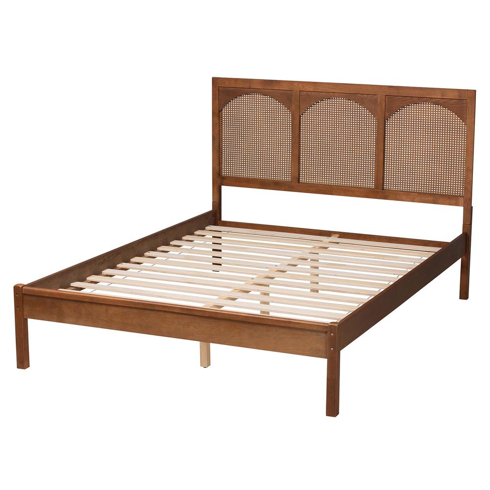 Rattan King Size Platform Bed. Picture 13