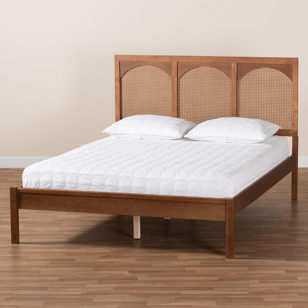 Rattan King Size Platform Bed. Picture 18
