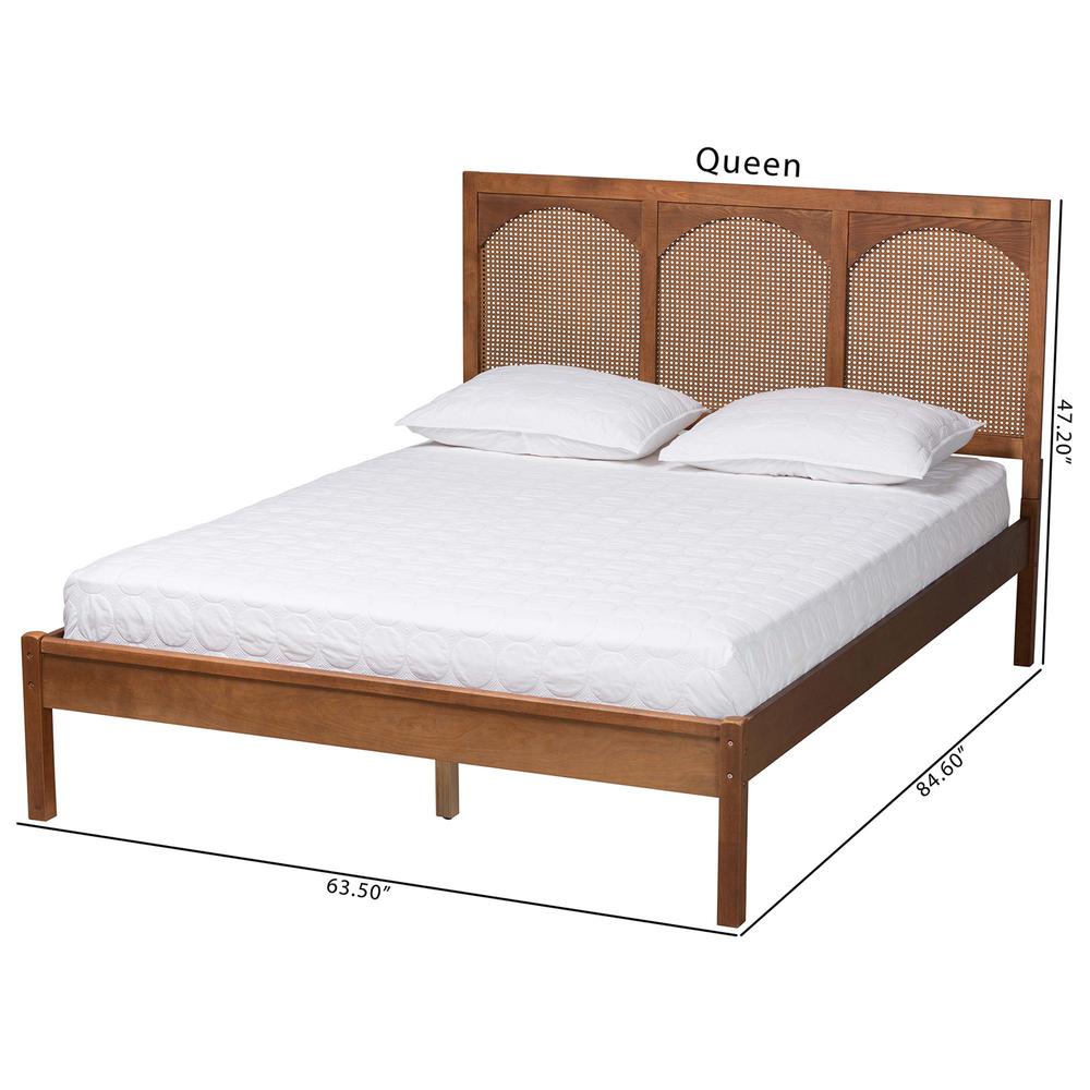 Rattan King Size Platform Bed. Picture 19