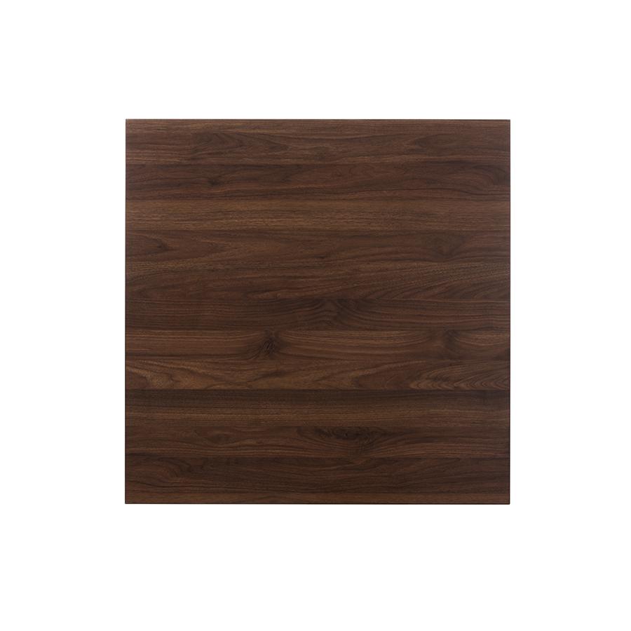 Baxton Studio Lovy Modern and Contemporary Walnut-Finished 5-Piece Dining Set. Picture 3