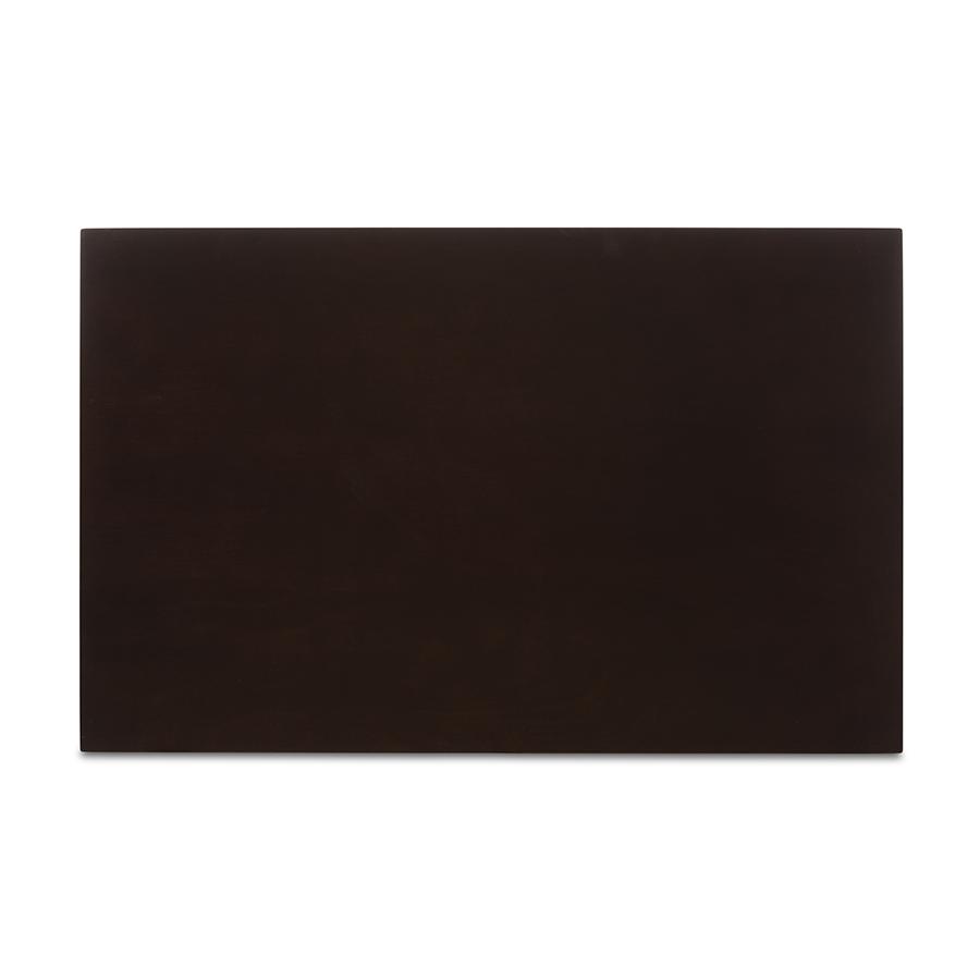 Evelyn Modern and Contemporary Beige Faux Leather Upholstered and Dark Brown Finished 5-Piece Dining Set. Picture 4
