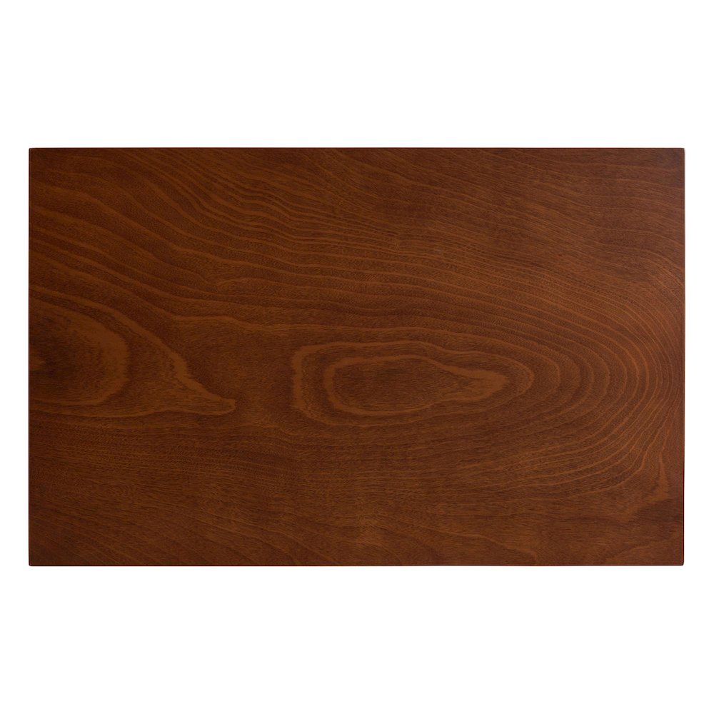 Renaud Modern Grey and Walnut Brown Wood 5-Piece Dining Set. Picture 4