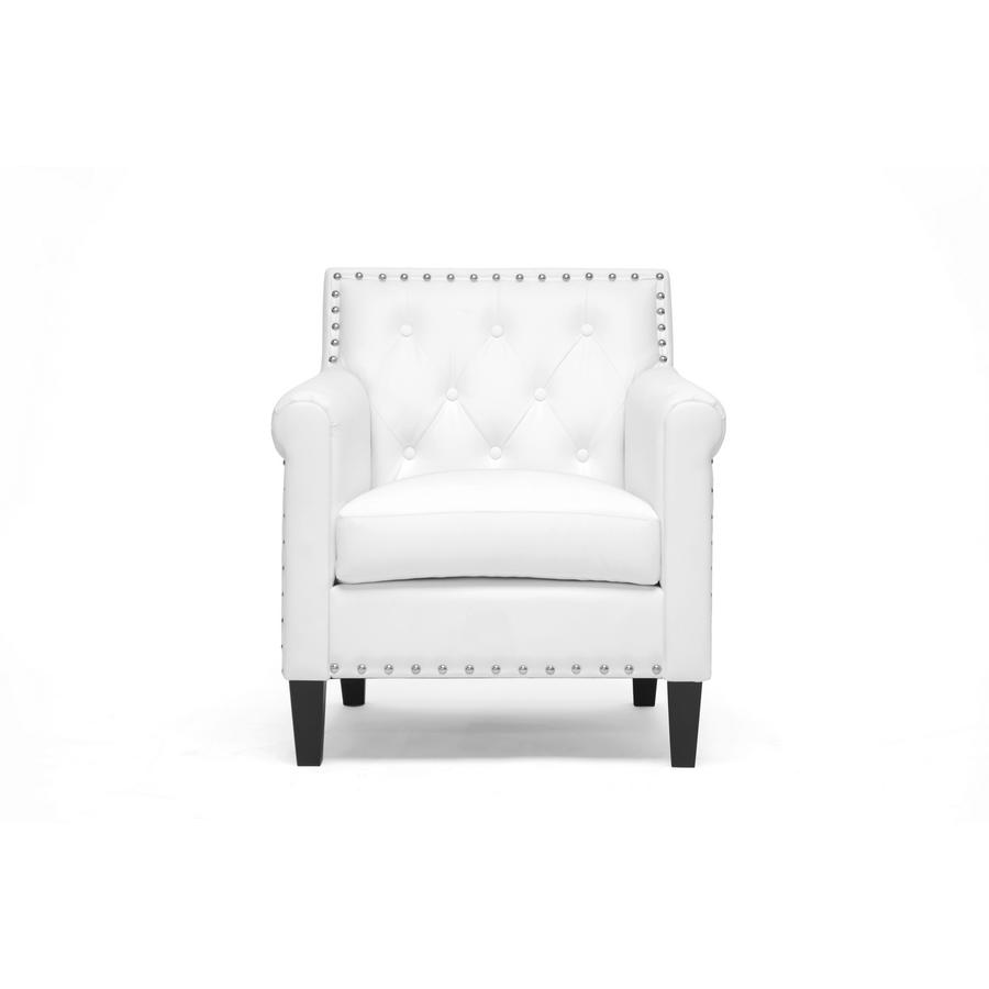 White Arm Chair. Picture 1