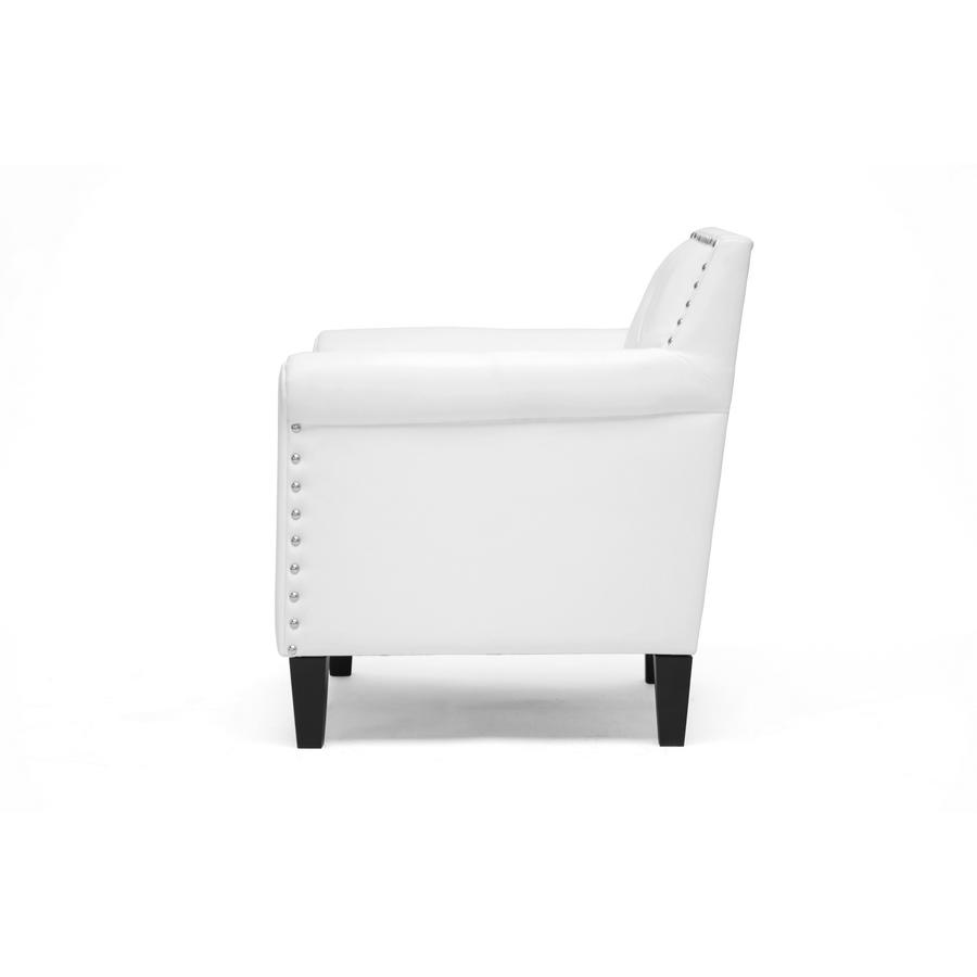 White Arm Chair. Picture 3