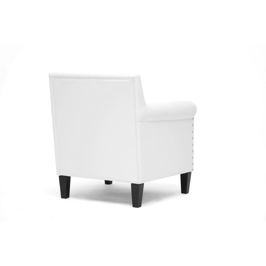White Arm Chair. Picture 4