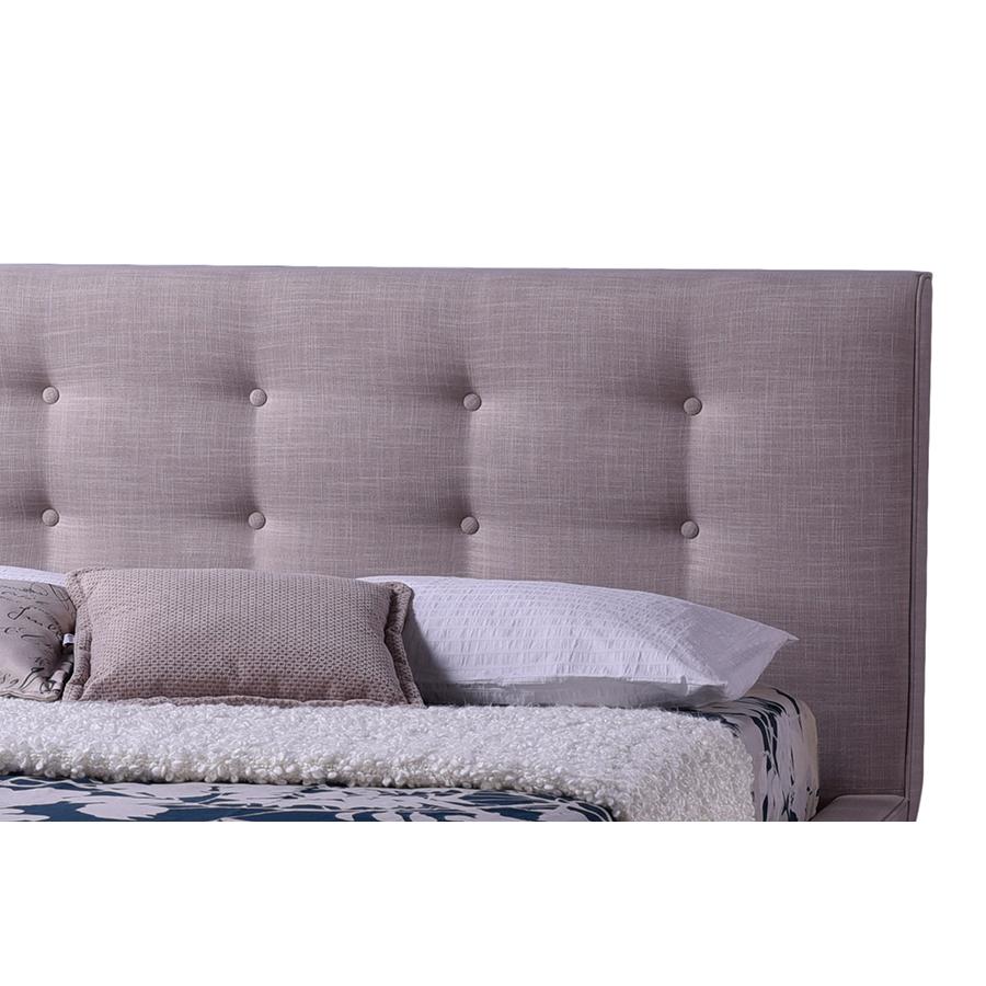 Scandinavian King Size Platform Bed. Picture 3
