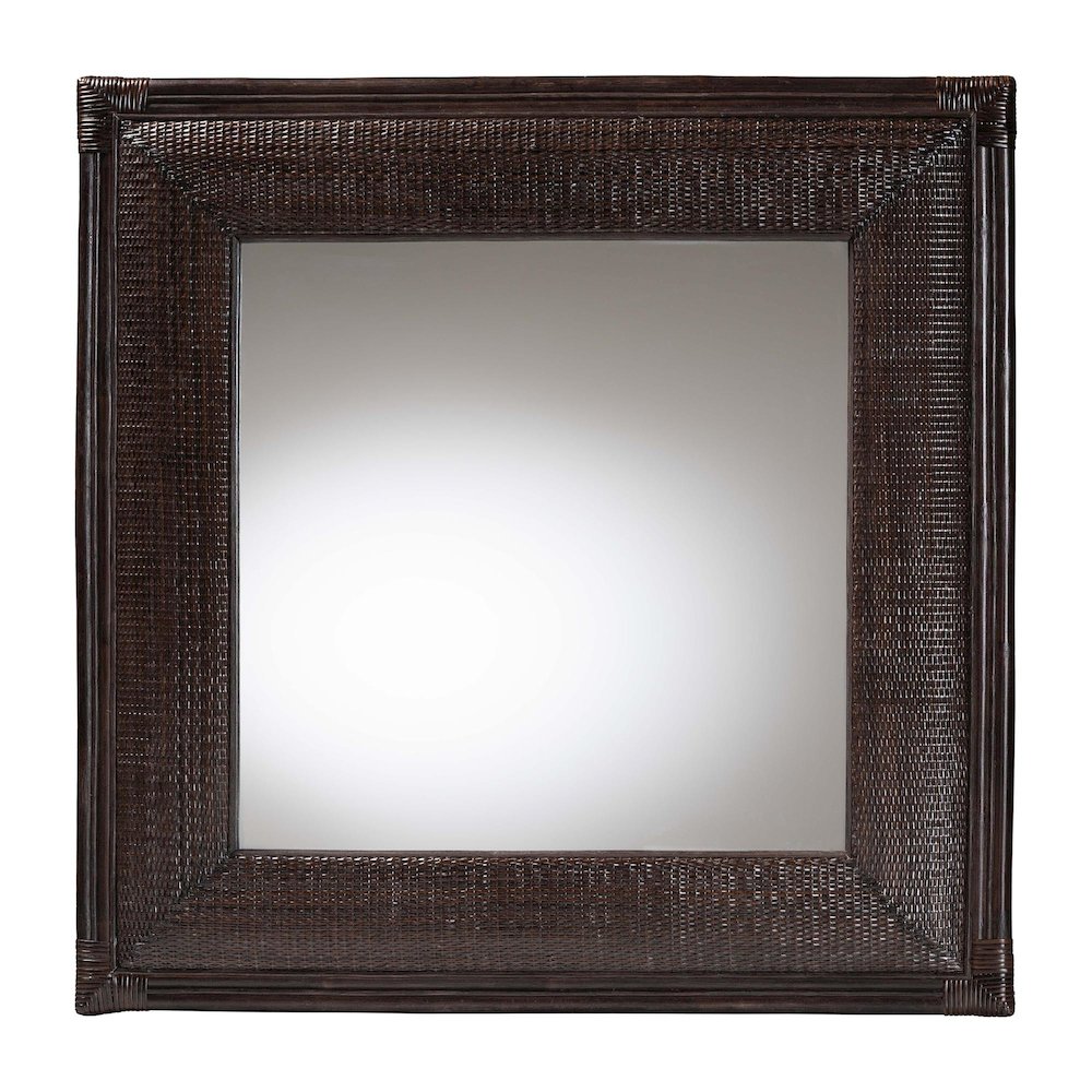Candela Natural Rattan Wall Mirror. Picture 1