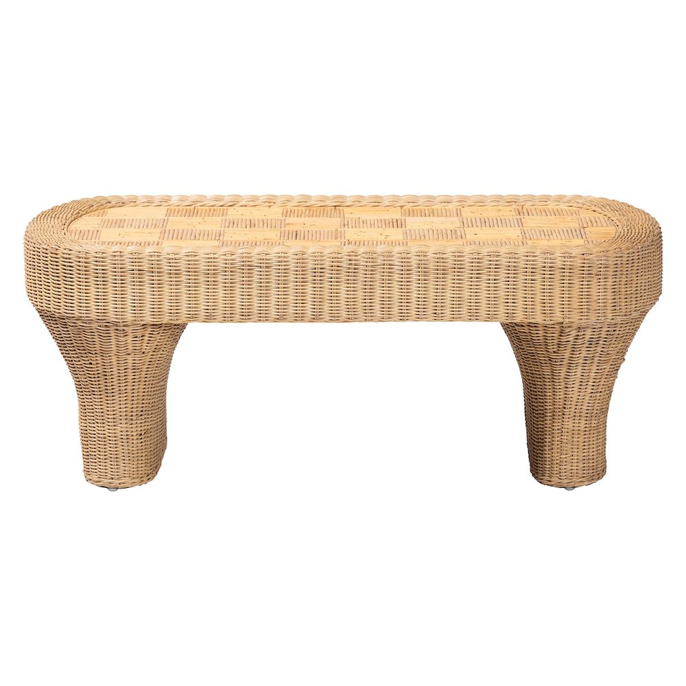 Canika Natural Rattan Coffee Table. Picture 2