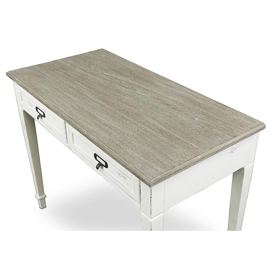Baxton Studio Dauphine Traditional French Accent Writing Desk. Picture 4