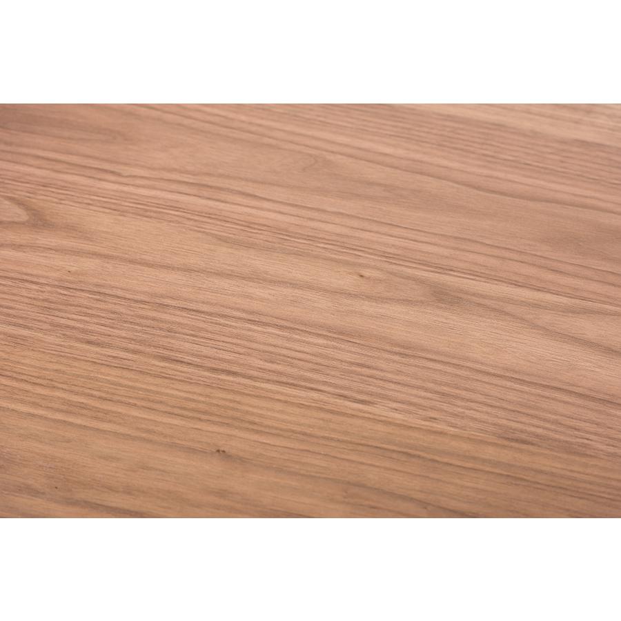 Baxton Studio Dahlia Mid-Century Modern Walnut Wood End Table. Picture 3