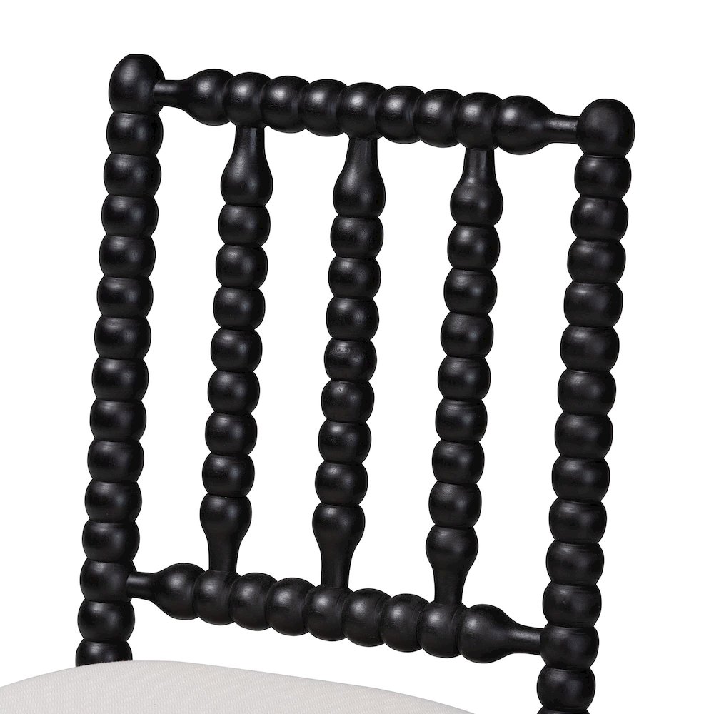 Deya Bobbin Counter Stool, Black. Picture 6