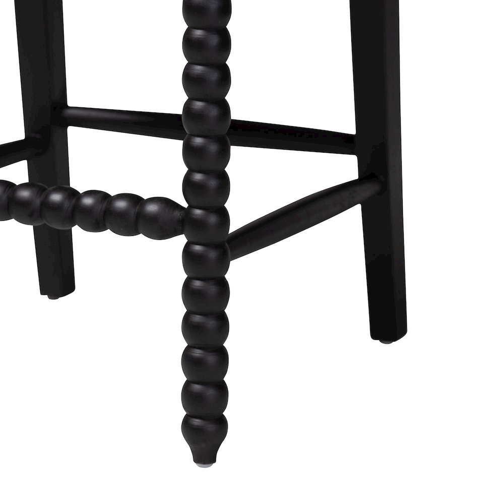 Deya Bobbin Counter Stool, Black. Picture 7