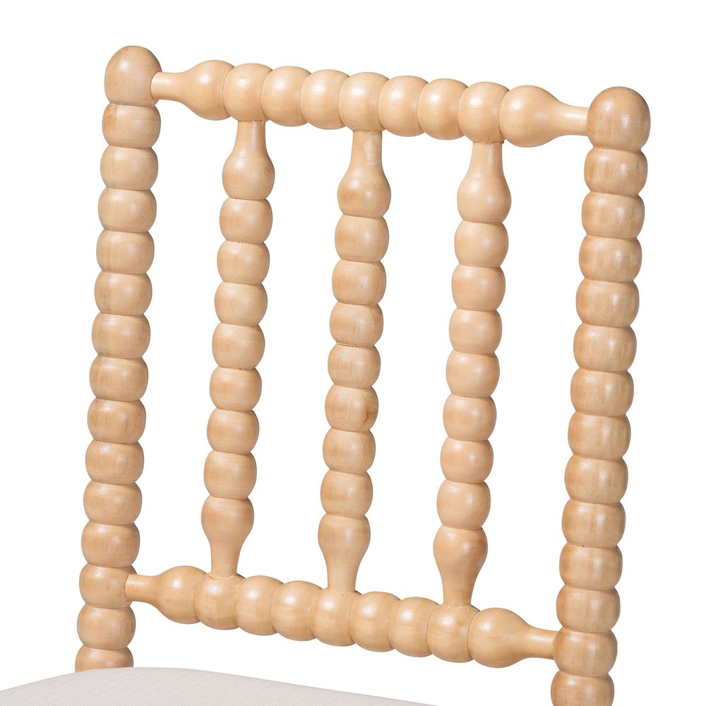Deya Bobbin Counter Stool, Natural Brown. Picture 6