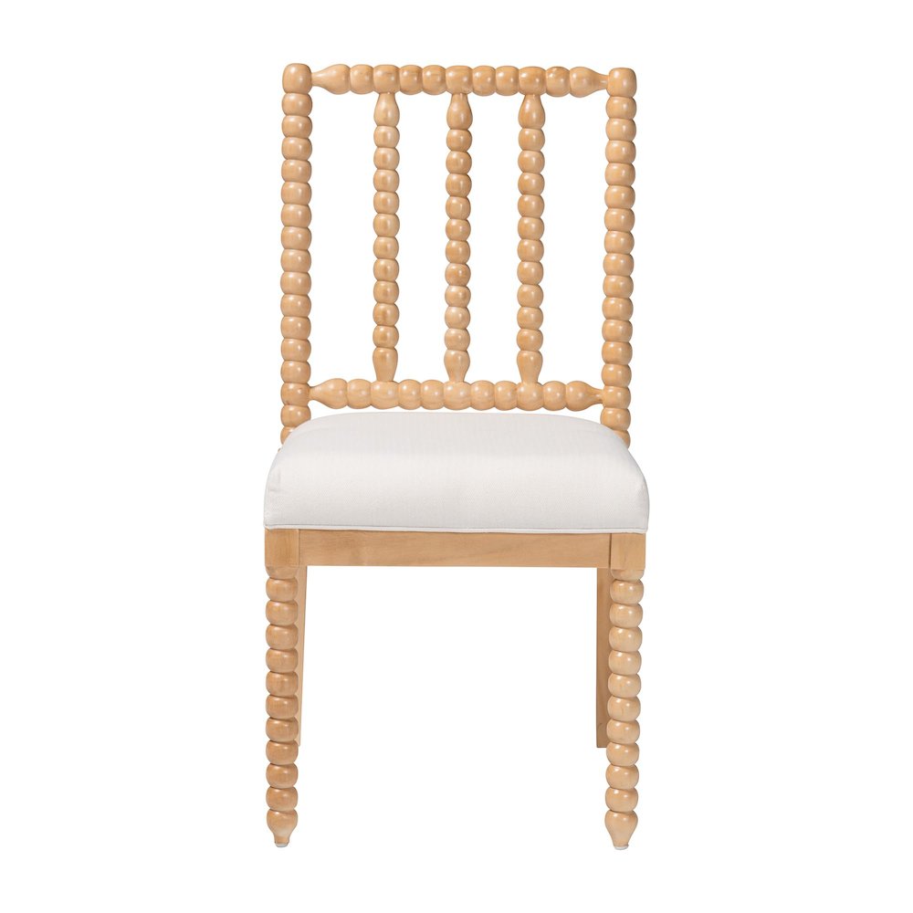 Deya Bobbin Dining Chair, Natural Brown. Picture 2