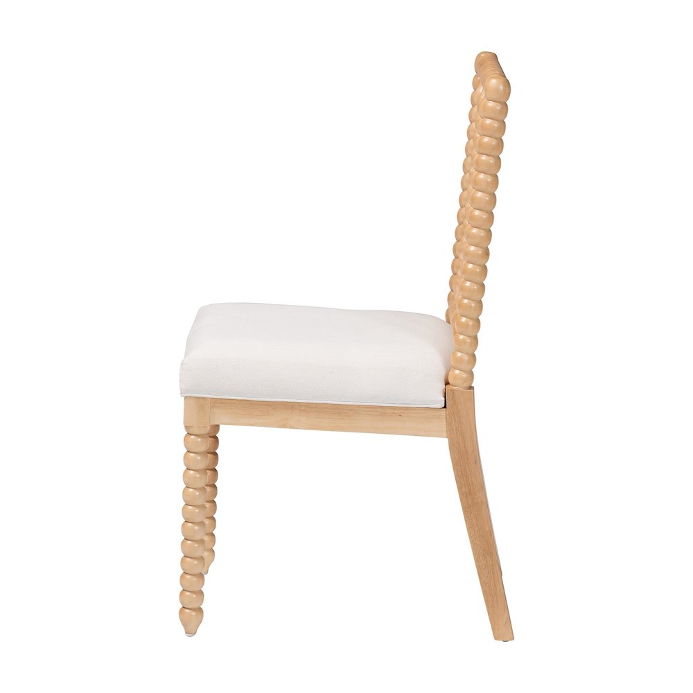 Deya Bobbin Dining Chair, Natural Brown. Picture 4