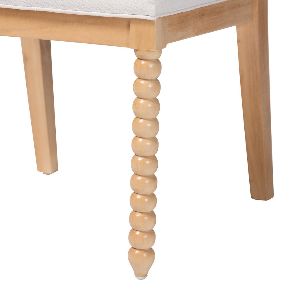 Deya Bobbin Dining Chair, Natural Brown. Picture 7