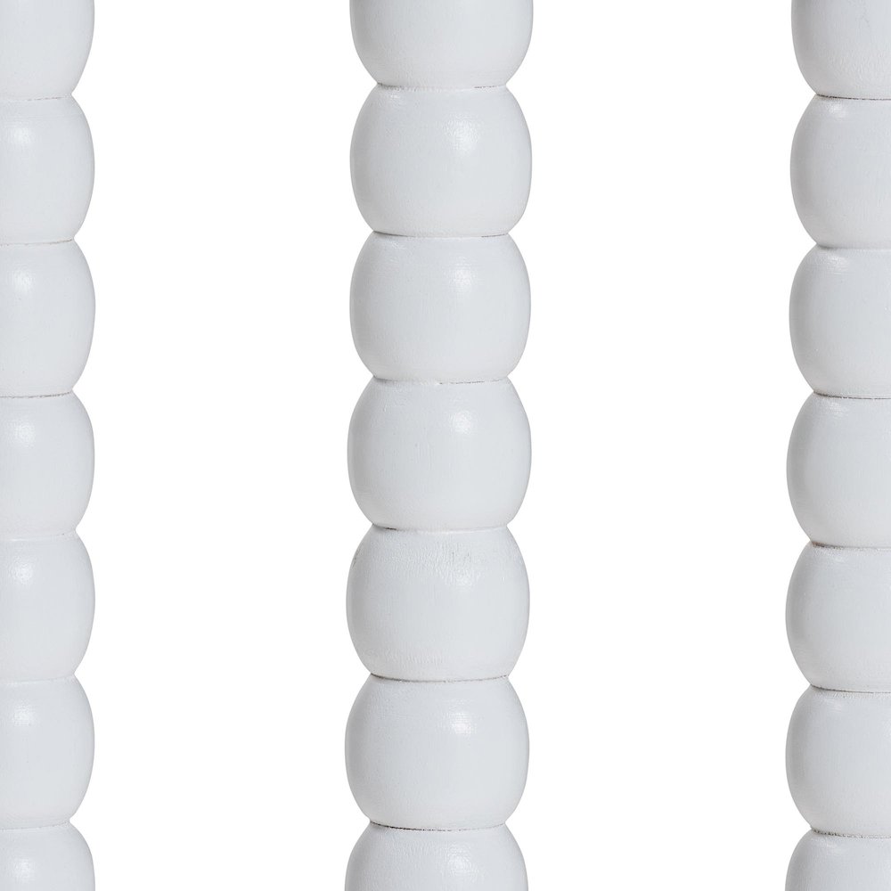 Deya Bobbin Counter Stool, White. Picture 8