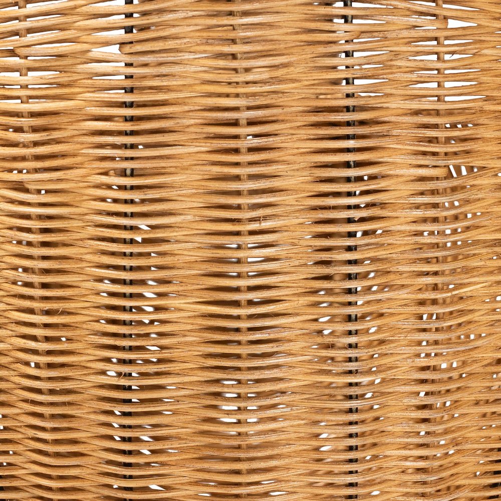 Florabel Natural Rattan Peacock Basket. Picture 6