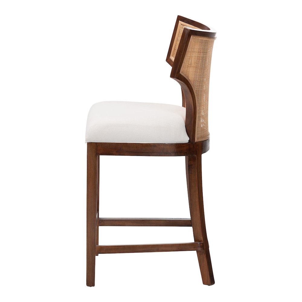Franco Rattan-Back Counter Stool. Picture 4